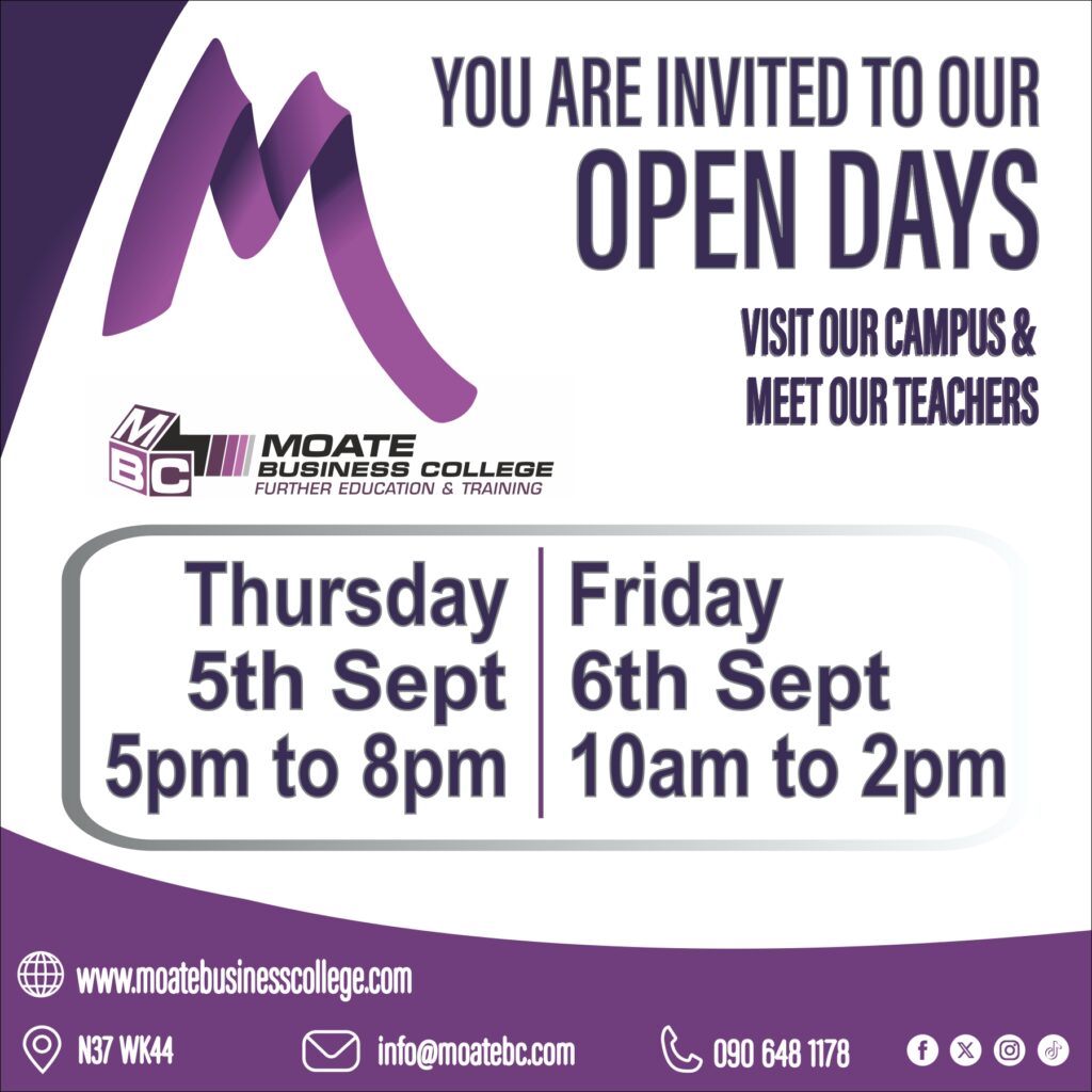 Open Days Sept 2024