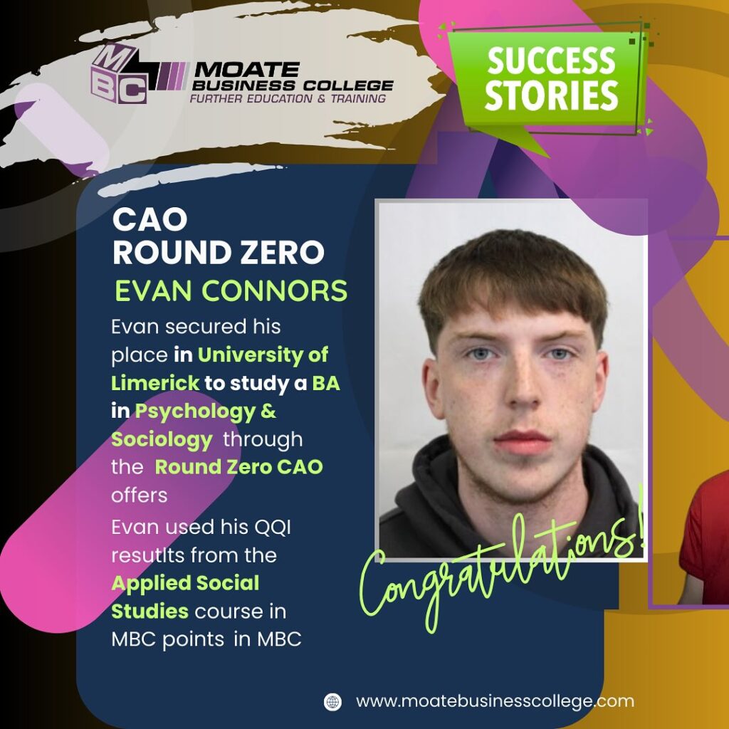 CAO Round Zero: BA in Psychology & Sociology at University of Limerick