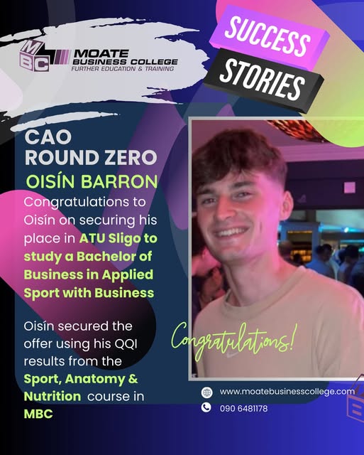 CAO Round Zero: Applied Sport with Business at ATU Sligo