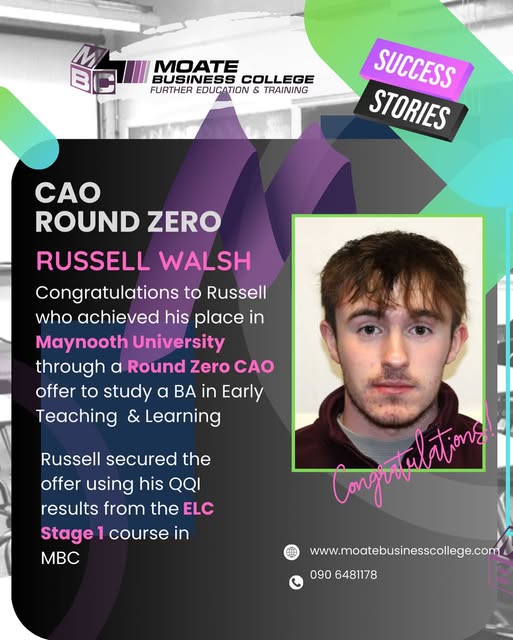 CAO Round Zero: BA in Early Teaching & Learning at Maynooth University